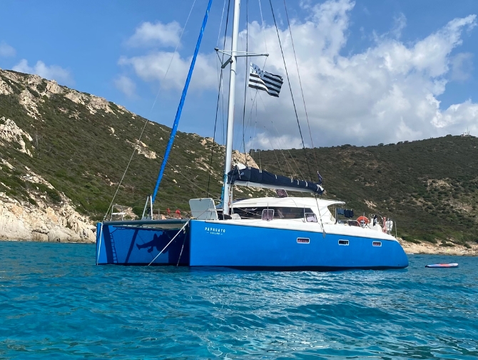 Catamaran Nautitech 40 Papagayo 100% autonome