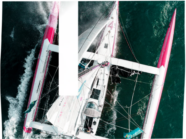 Trimaran 50 pieds de Course