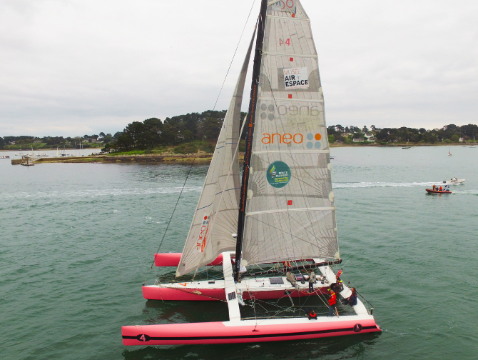 Photo Trimaran Golfe du Morbihan