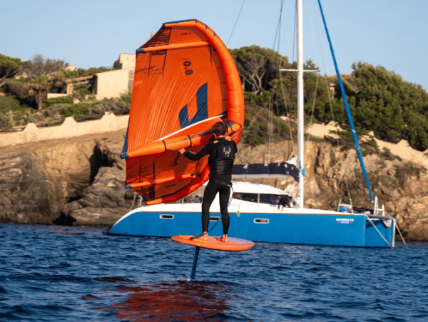 wingfoil devant cata