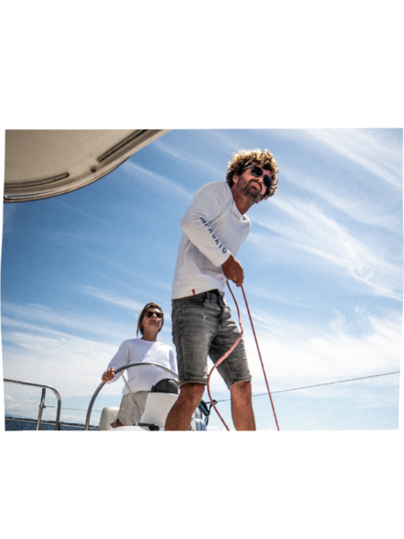 Léa & Sym, équipage Papagayo